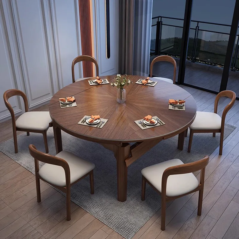 

Luxury Modern Dining Table Nordic Extendable Kitchen Room Sets Dining Table Extendable Minimalist Esstisch Home Furniture