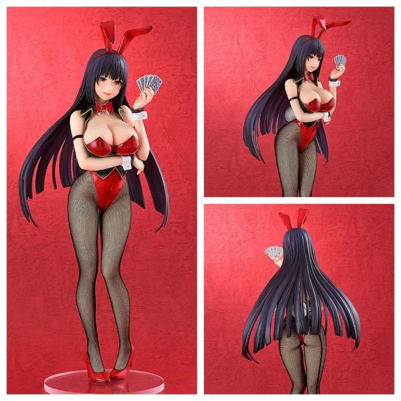 

Freeing Original:Kakegurui:Compulsive Gambler Jabami Yumeko Bunny Girl 1/4 PVC Action Figure Anime Figure Model Toys Doll Gift