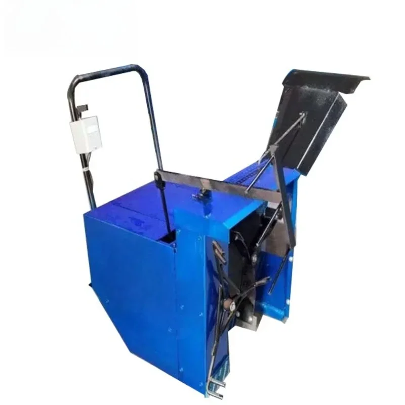 Mobile mushroom compost dumper 8hp diesel compost mixer