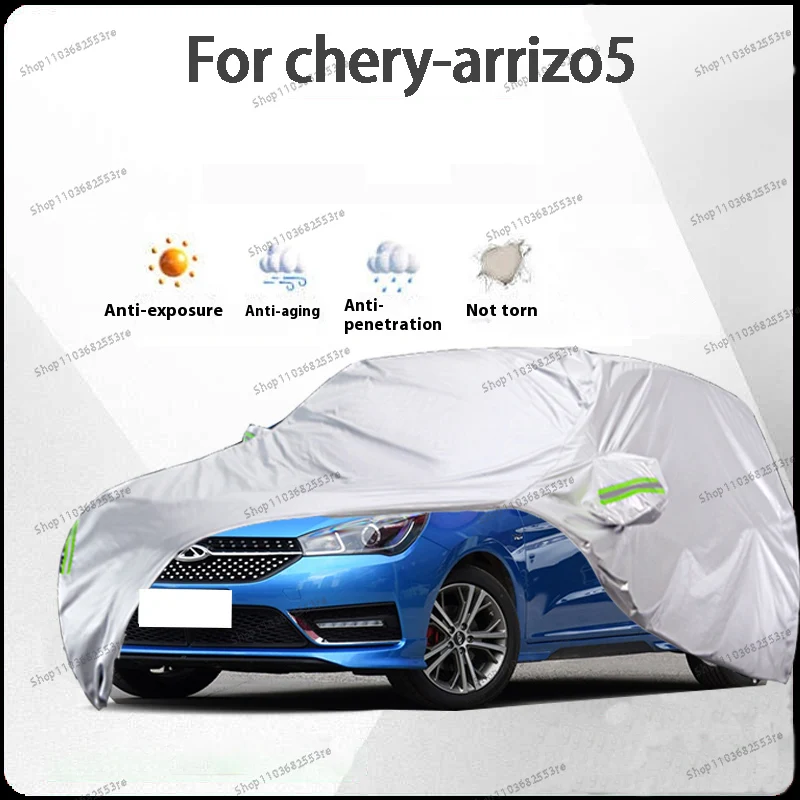 

For Chery Arrizo 5 Fit Car Cover - Waterproof, Dustproof, Sunshade (UV), Snowproof | Silve Full Cover with All-Day Protection