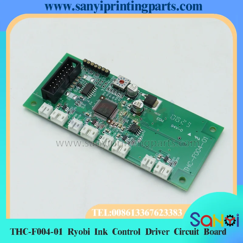 THC-F004-01 LiangMing Ryobi Ink Control Driver Circuit Board For Printing Machine Parts