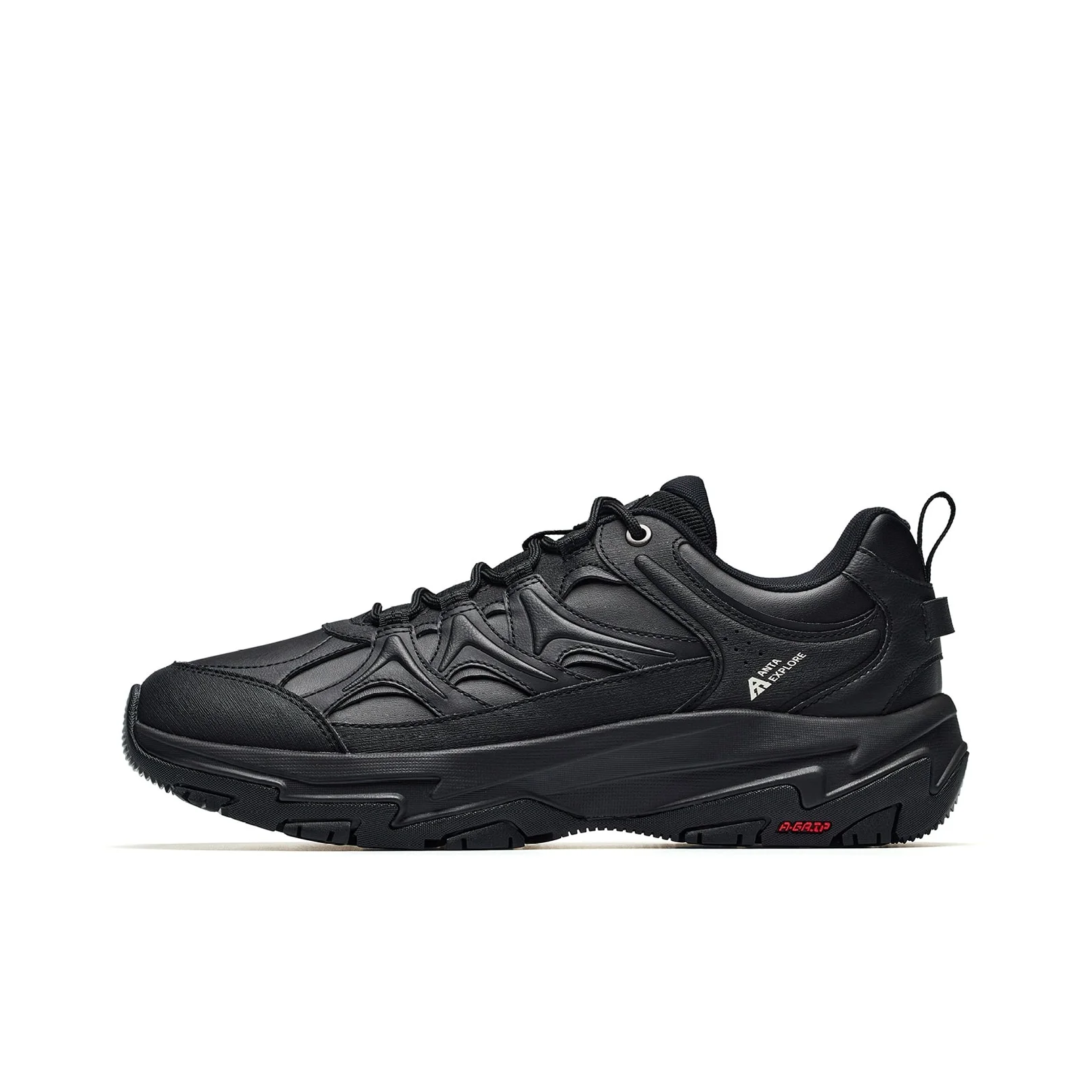 ANTA Tanyo 2 Outdoor Shoes Men's Low Top Basic Black/Pure Porcelain White 912646676-2