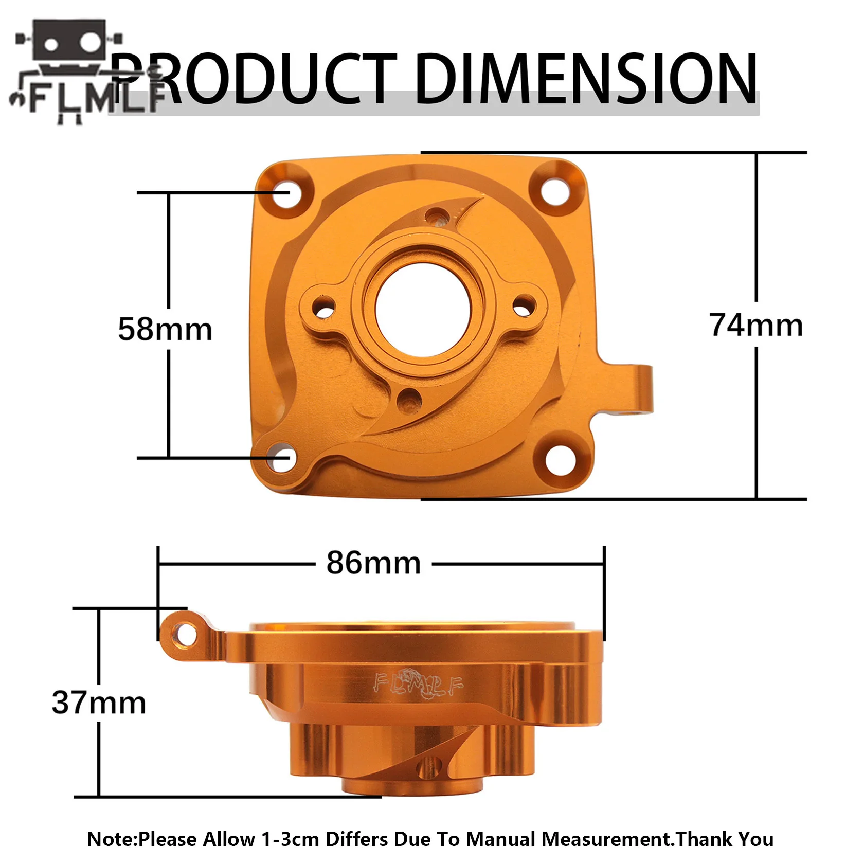 Metal Clutch Bell Tripod or Gear 17T for 1/5 HPI ROFUN ROVAN KM BAJA 5B 5T 5SC 23cc-45cc Engines Parts