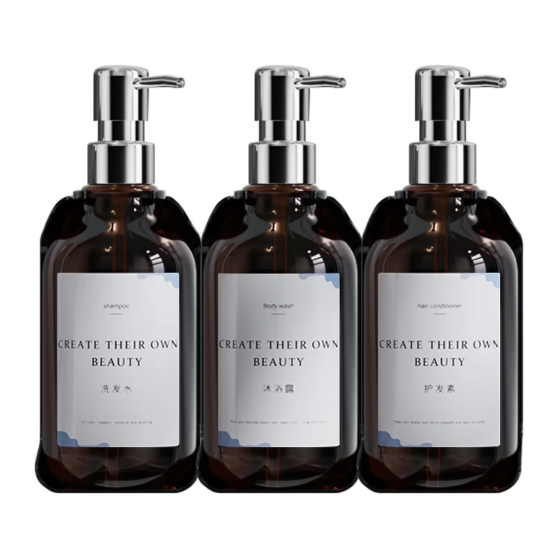 Hotel Hotel Soap Dispenser Wall-mounted Shampoo Shower Gel Sub-bottling Wholesale Hotel Pressing Soap