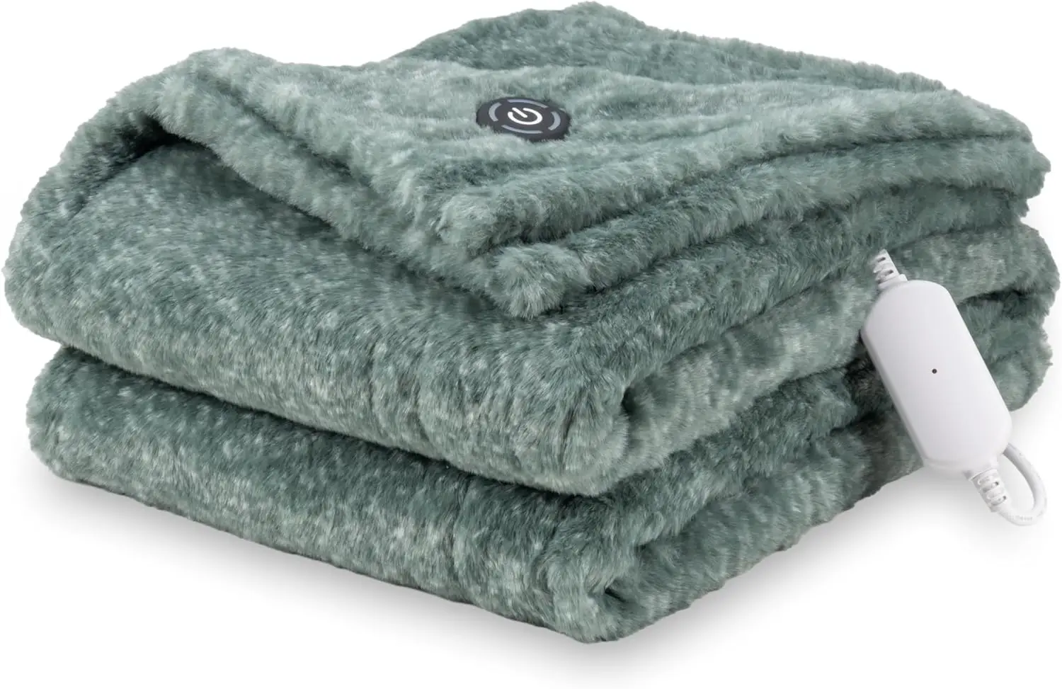 

Reversible Electric Heated Throw Blanket with 4 Heat Levels, Auto Shut-Off, 50x60 Inches for Couch and Bed
