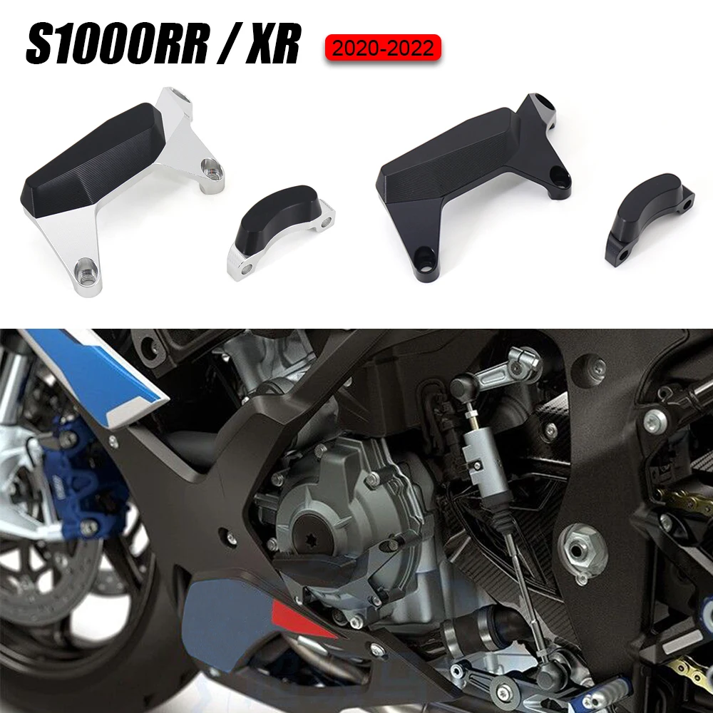 

Для BMW S1000XR S1000RR S1000R 2020 2021 2022, новые аксессуары для мотоциклов, чехол для двигателя, защита бокового щита Protecto