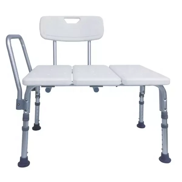 Elder Shower Bath Seat Medical Adjustable Bathroom Bath Tub Transfer Bench Stool Chair