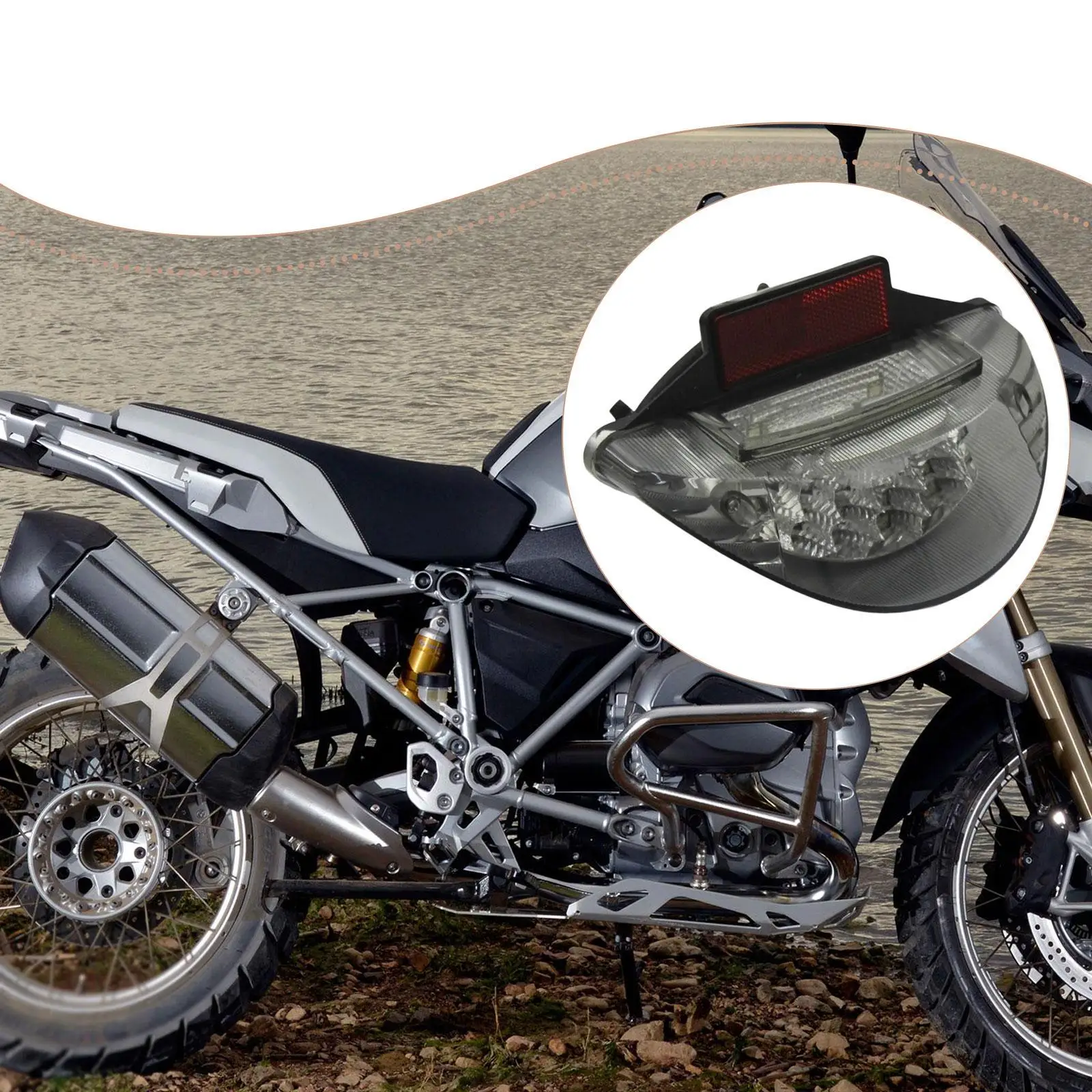 

Motorcycle Tail Lamp Signal Lamp Assembly Modification High Performance