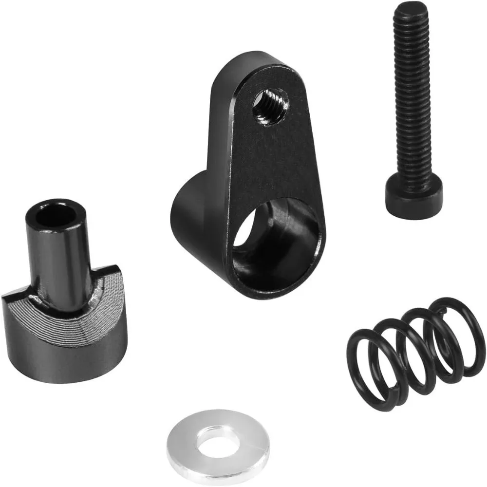 New 20T Servo Steering Arm Luminum Alloy Easy to Install Metal Servo Horn Red Black RC Car Upgrade for 1/18 Granite Gron