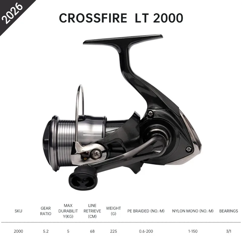 crossfire 2000 fishing reel spinning-2000 The all Daiwa crossfire 2000 mega bang