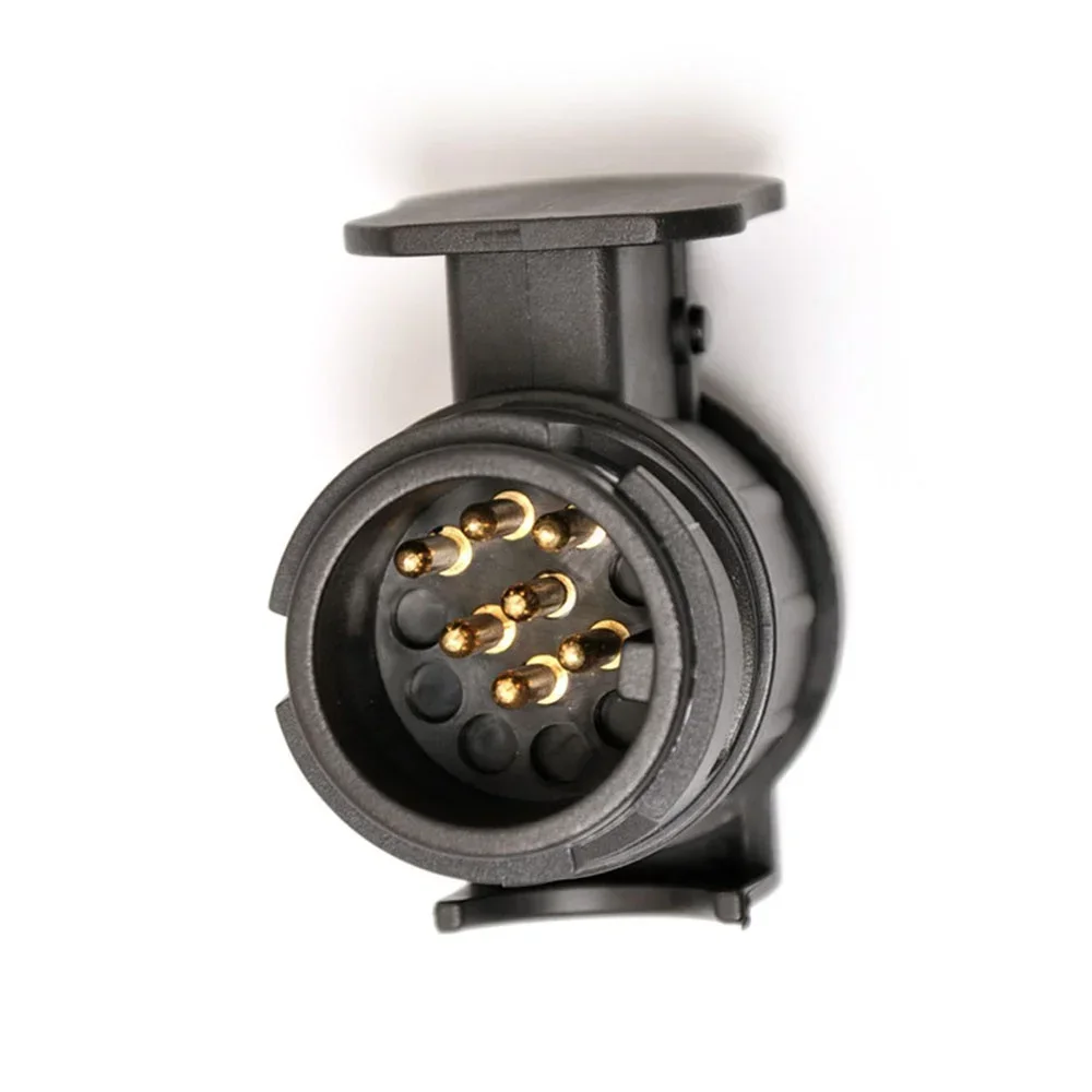 Adaptador de enchufe duradero de 13 a 7 pines, conector de remolque de 12V, adaptador de enchufe impermeable