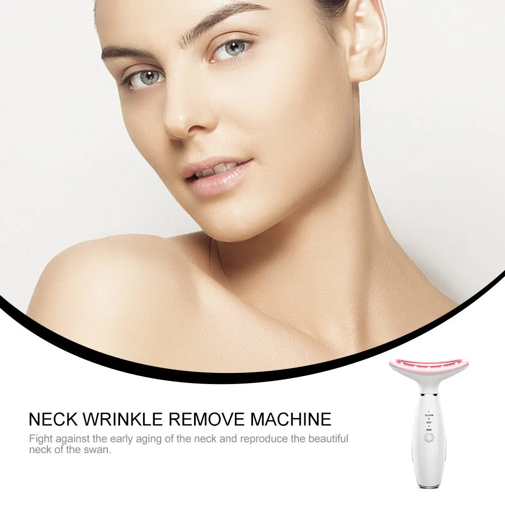 

1Set Neck Beauty Instrument Professional Multifunctional Neck Massager Reduce Wrinkle Machine Skin Tightening Nasolabial Fold