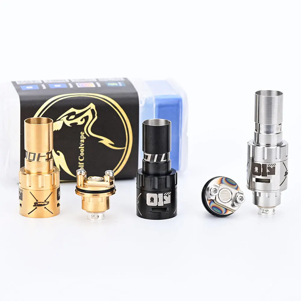 Wolfcoolvape Protocol Ridge Style rba Bridge สำหรับ bille/bb/boro Mod 6ชิ้น AIR PIN 1.0 / 2.0 / 2.5 / 3.0 / 3.5 / 4.0mm