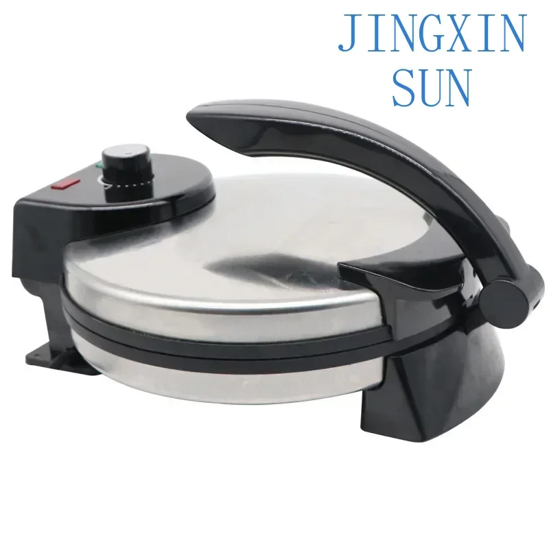 Desktop Electric 2000W Stainless Steel Automatic 12 Inch Rotary Scones Machinery Non-Stick Tortilla Rotary Machine With Temperat