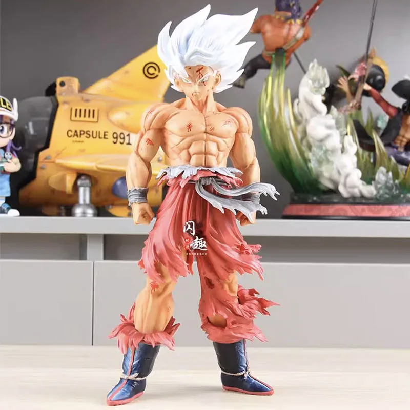 

Dragon Ball Z Action Figure Son Goku Figuras DBZ Manga Figurine GK Statue Model Doll 29cm Anime Peripheral Toys Gift for Kids