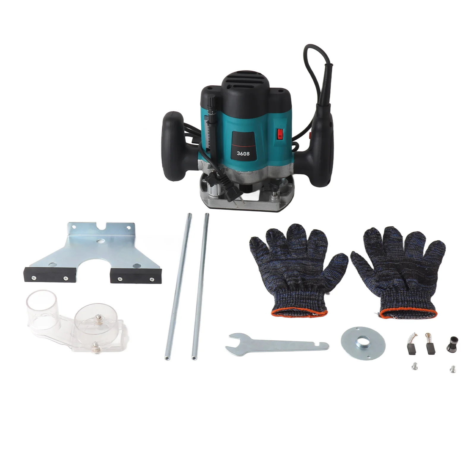 

Electric Wood Router Simple Structure Adjustable Depth Carving Trimming Slotting Multifunctional Trimmer Woodworking Machine