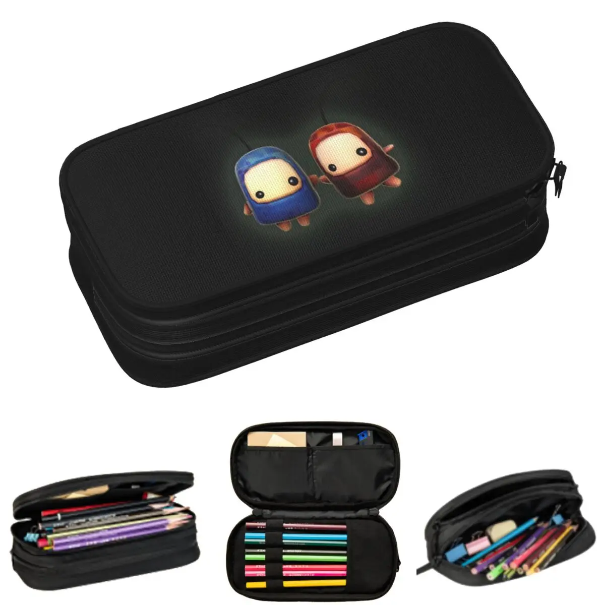 

Пеналы с принтом Cartoon Billies Ilomilo для студентов, подарочные пеналы-коробки, большая сумка для хранения карандашей