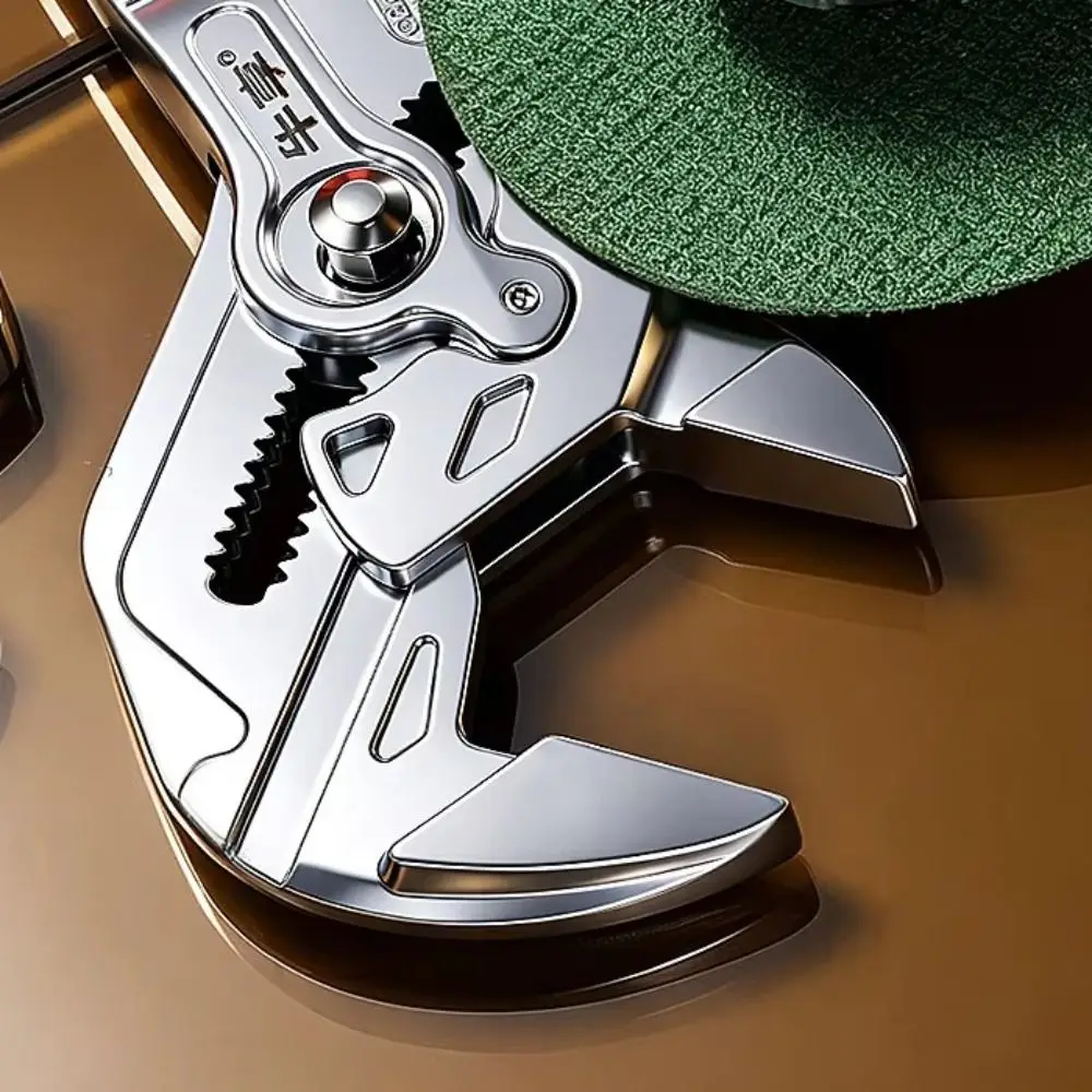 Eagle Beak Design Water Pump Pliers Adjustable Clamp Large Opening Eagle Beak Pliers Multi-Function Non Slip Grip