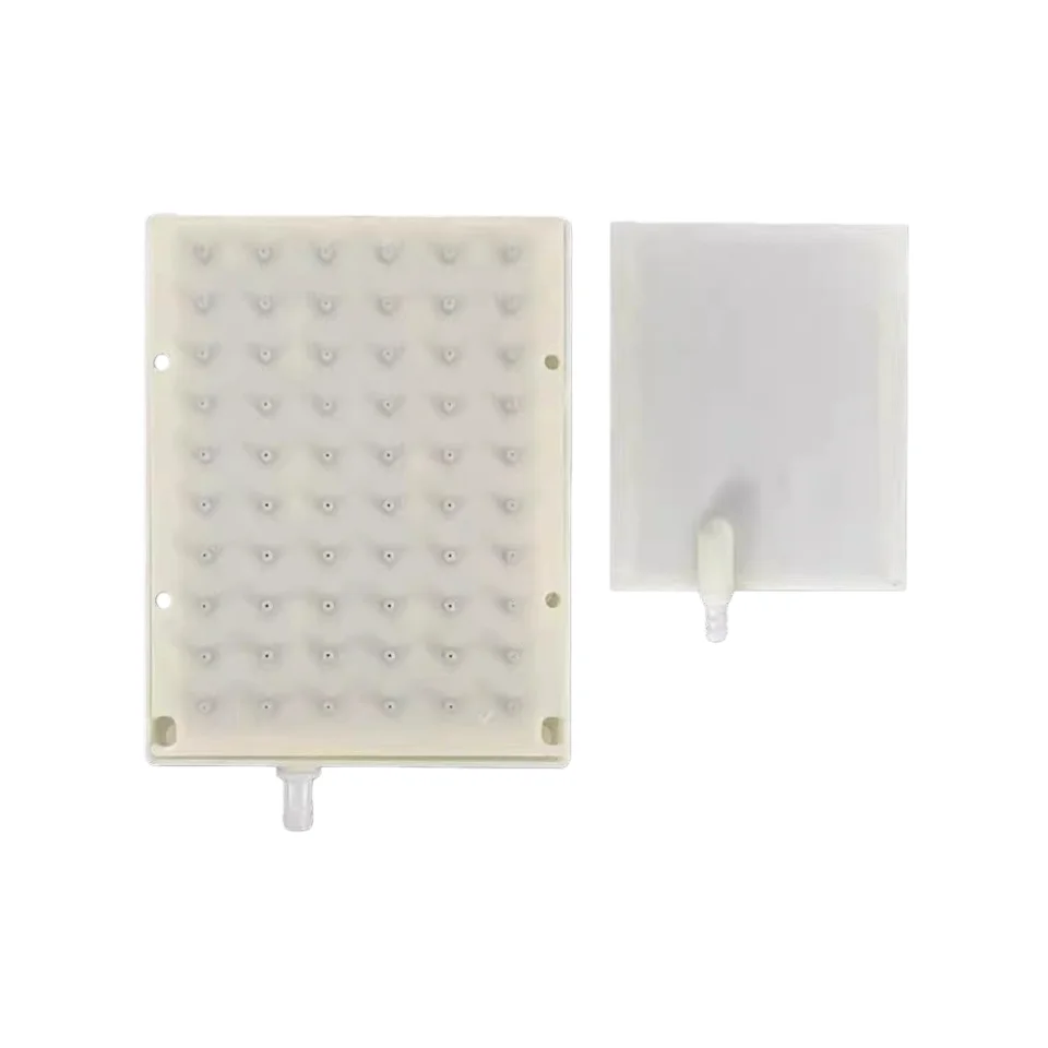 

Душевая лейка MTTUZK ABS прямоугольная 140*178 мм с интруктивным интерфейсом подключения, 6x10 отверстий, верхний распылитель, аксессуар для душа