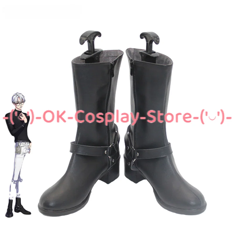 

KUSANAGI RIKAI Cosplay Shoes Game Charisma Cosplay Prop Halloween Carnival Boots Accessories Custom Made