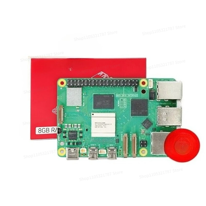 For 5th Gen Single Board Computer Kit 4GB 8GB RAM Arm Cortex-A76 Embedded Development Board
