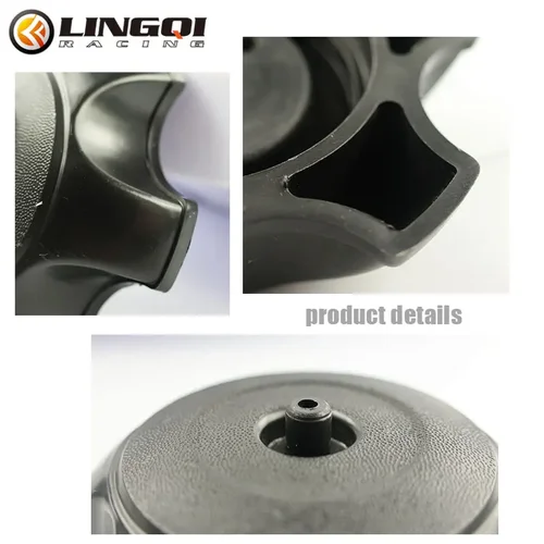 Imagen 2 del producto LINGQI RACING-tapas de tanque de combustible de 52mm de diámetro interior, tapa de gasolina para 49cc, 70cc, 90cc, 110cc, ATV, reemplazo de vehículo todoterreno