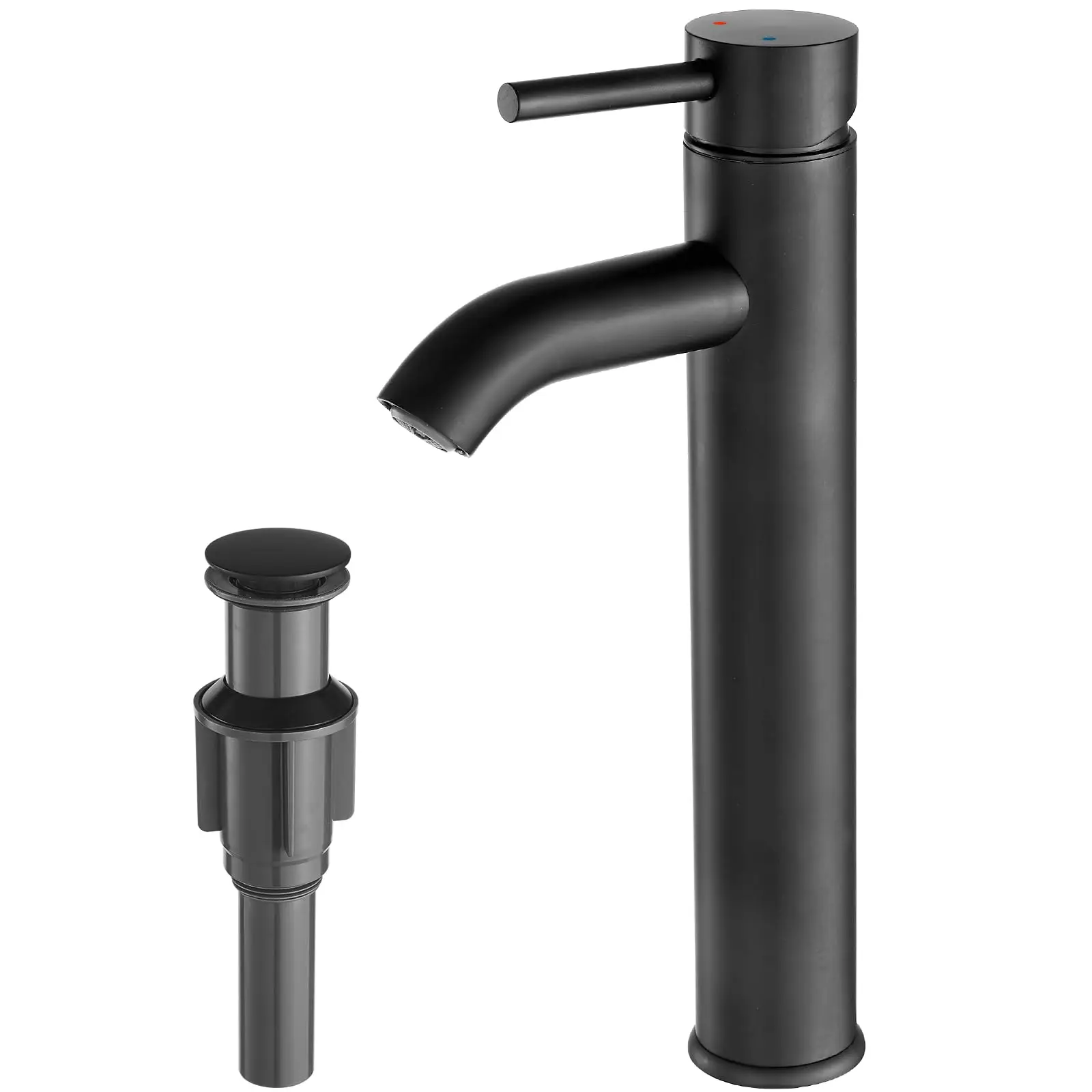 GARWARM Taps being faucets Faucet for Bathroom Sink with Pop-up Drain & Supply Hoses