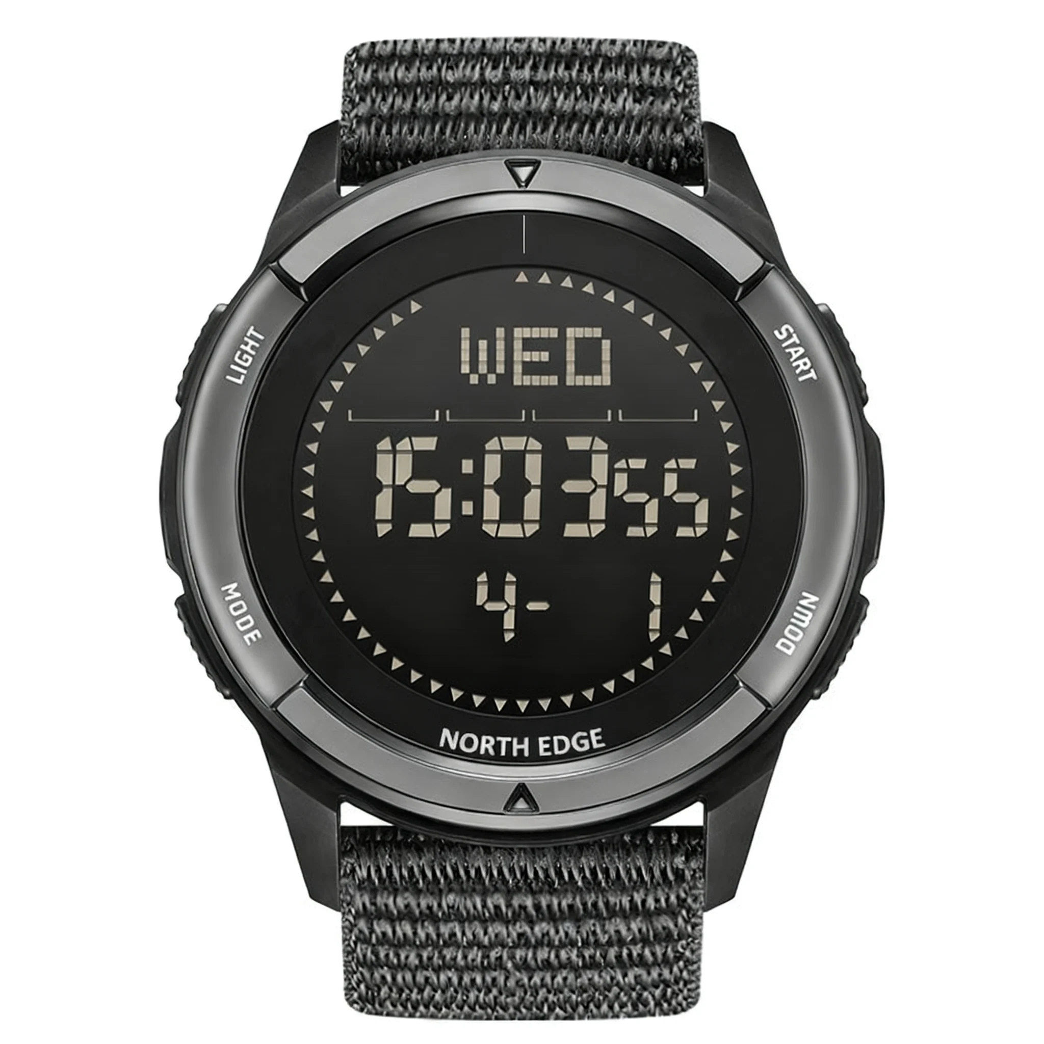 Compass Watch Outdoor Sports Watch Waterproof Digital Hiking Swimming Student