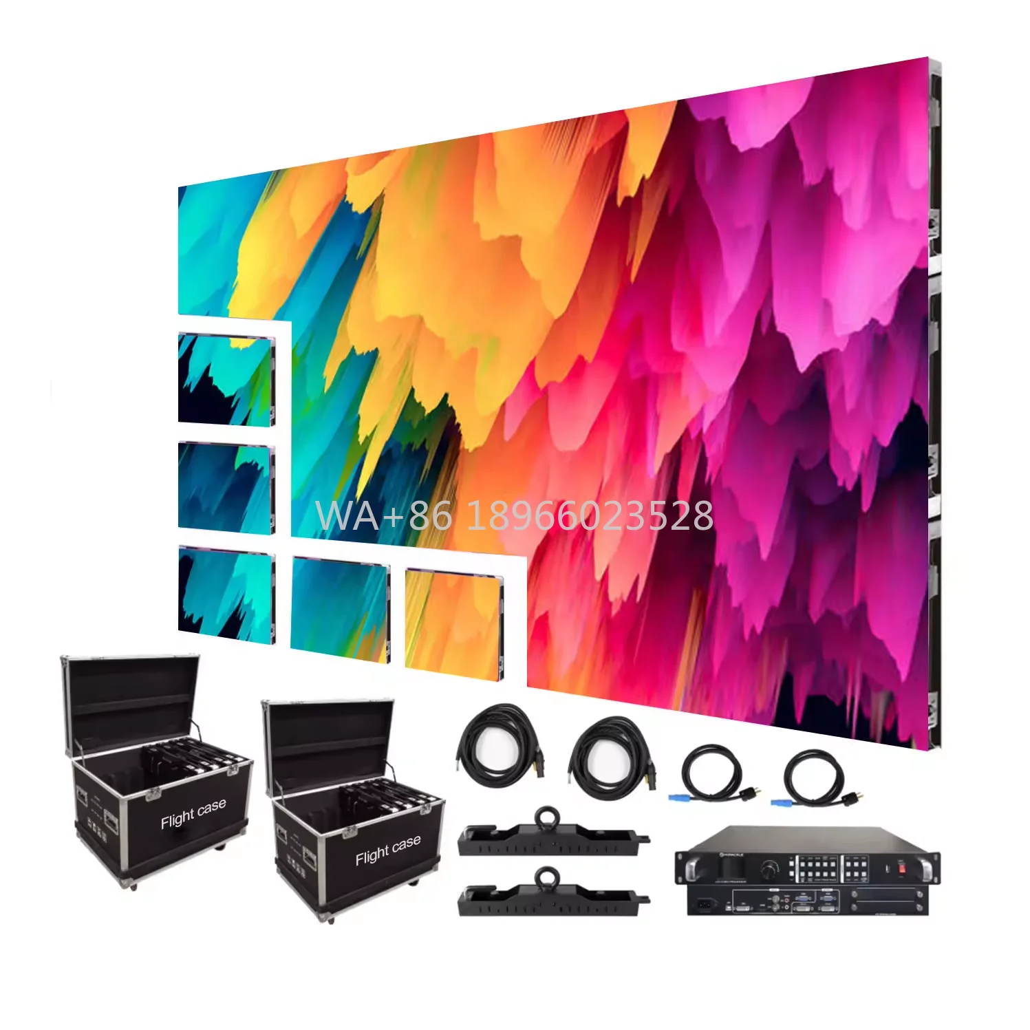 

Customized New Products Die Cast Rental Panel Board High Resolution P1.53 Indoor LED Wall for Stages and Events