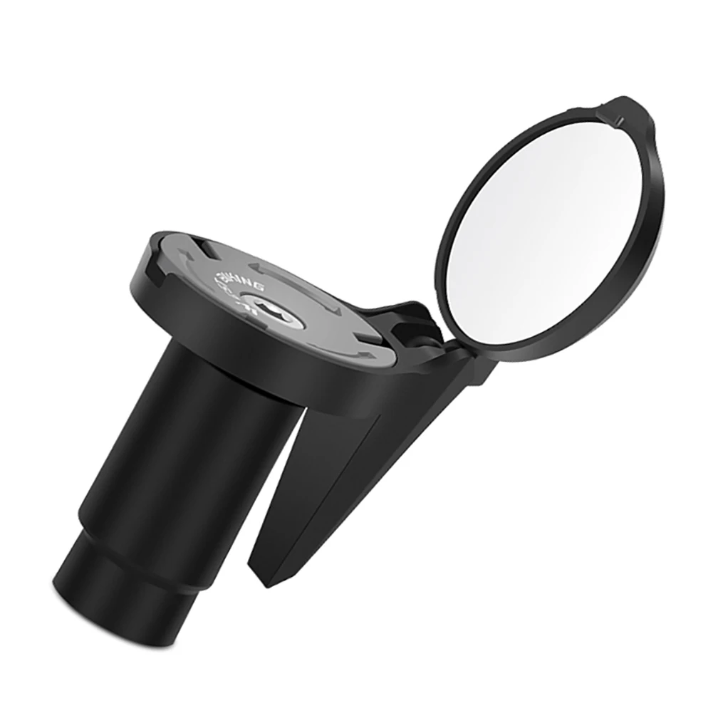 WEST BIKING Bicycle Rearview Mirror Handlebar End Mirror Small Convex Cycling Mirror 360 Flexible MTB Road Bike Accessories