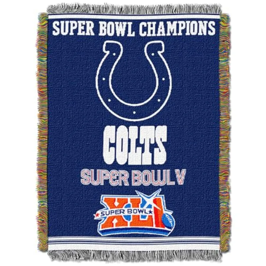 

Northwest NFL Woven Tapestry Wall Hanging, 48 x 60 Inch, Officially Licensed, Decorative Fringes