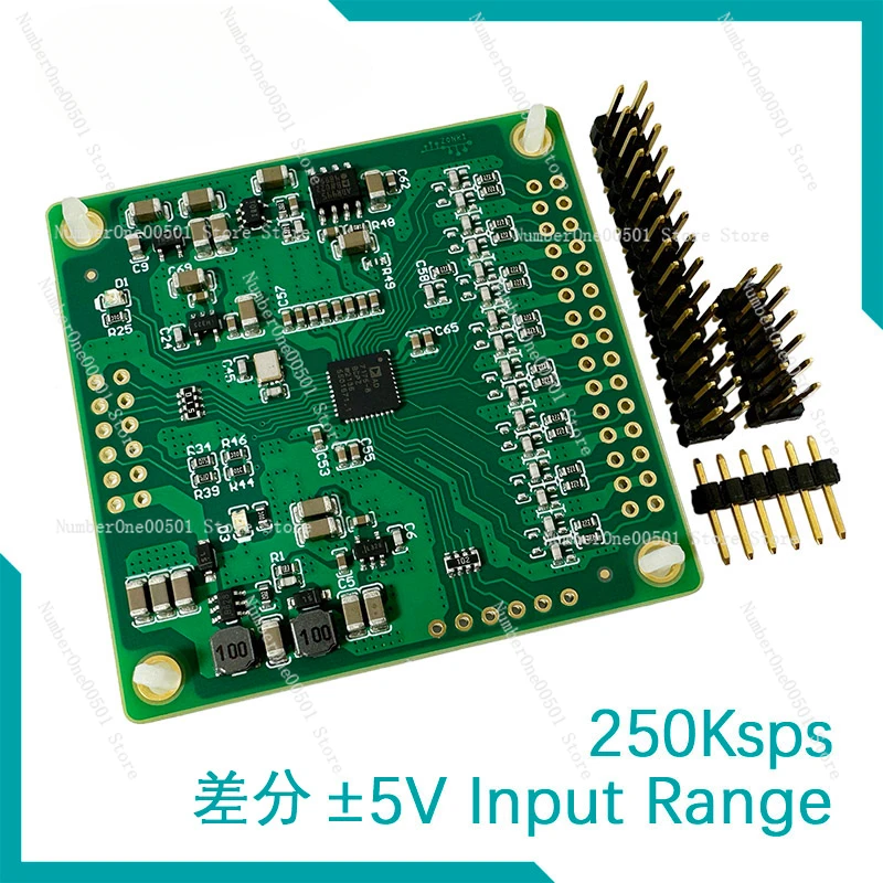 AD7175-8 24Bit 250Ksps 8-Channel Differential/16-Channel Single-Ended ADC Module ± 2.5V