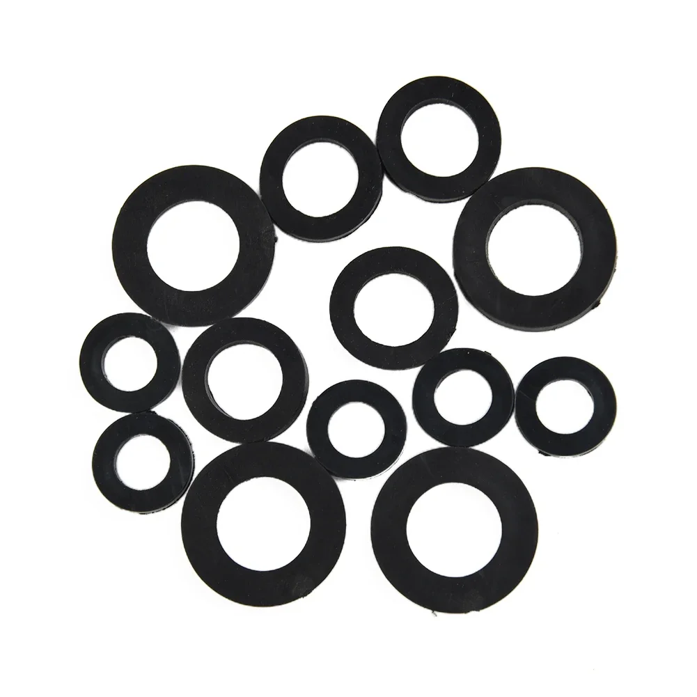 Faucet Washer Sealing Ring Flat Gasket O-Ring Seal Washer Ring Rubber Shower Gasket Washers Tap Bath Shower Seal 3/8 1/2 3/4