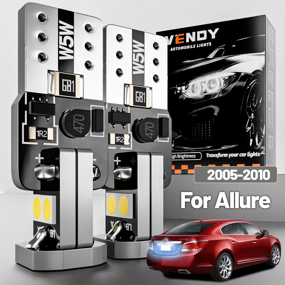 

2pcs LED License Plate Light For Buick Allure 2005-2010 2006 2007 2008 2009 Canbus Accessories