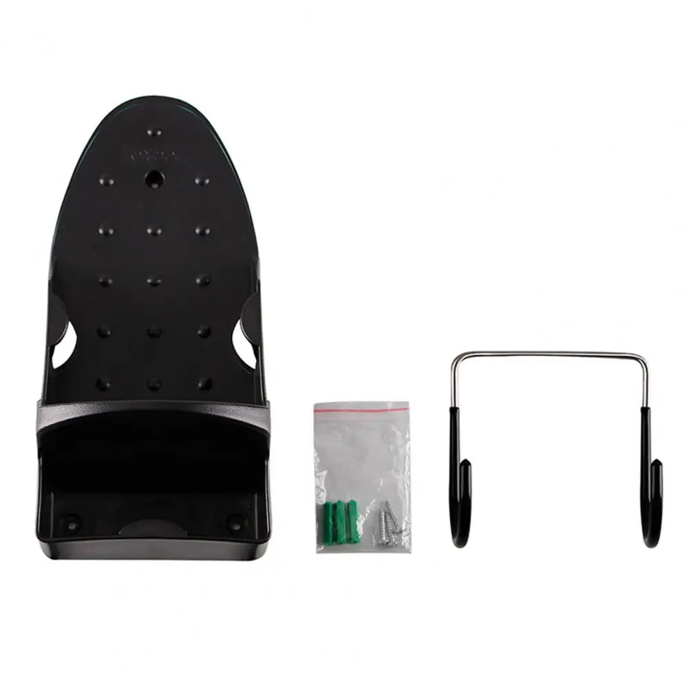 Compact Iron Storage Solution Wall Mount Ironing Board Holder Heat-resistant Metal Hanger Strong Load-bearing Storage Rack Easy