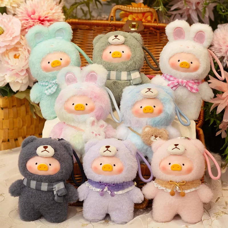 Lulu The Piggy Joyful Time Series Blind Box Bunny LuLu Фигурка Mystery Box Тедди Свинья Аниме Кукла Сумка-сюрприз Подвеска Игрушки