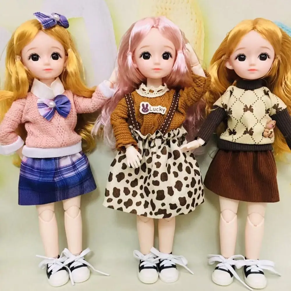 

1/6 SD 30 см Bjd Doll с одеждой Привлекательные глаза Длинные волосы Принцесса Одеваются BJD Куклы с париком Макияж Элегантный