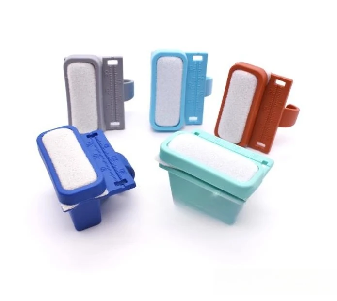 10Pcs Dental Endodontic Files Cleansing Tools Dental Endo Stand Files Cleaning Case Dental Measuring Instruments Tool