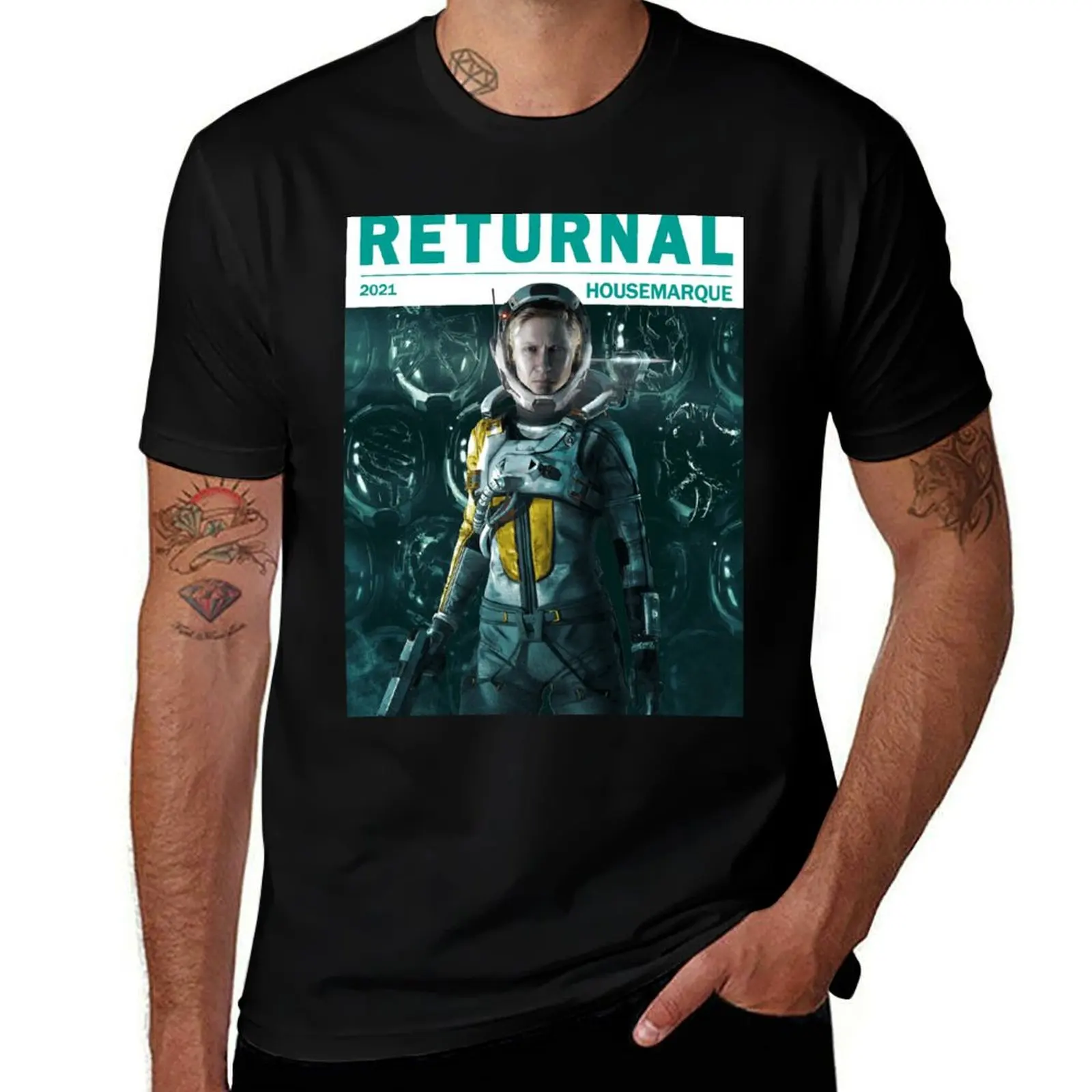 

Returnal (PS5, 2021) T-Shirt t shirt man plain man t shirt graphic man t shirts cotton T-Shirt