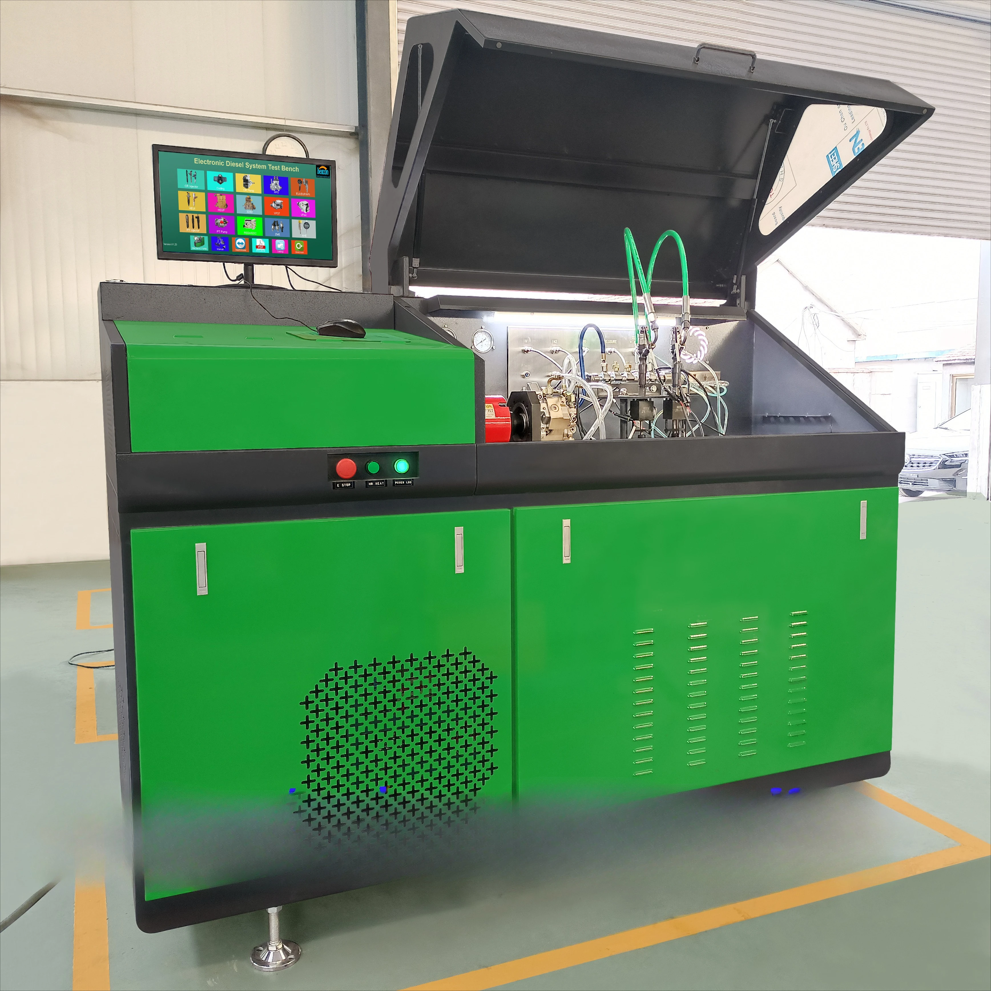 Beacon Machine HEUI Common Rail EUI EUP Prüfstand mit Cam Box CR708 Common Rail Injector Tester Prüfstand