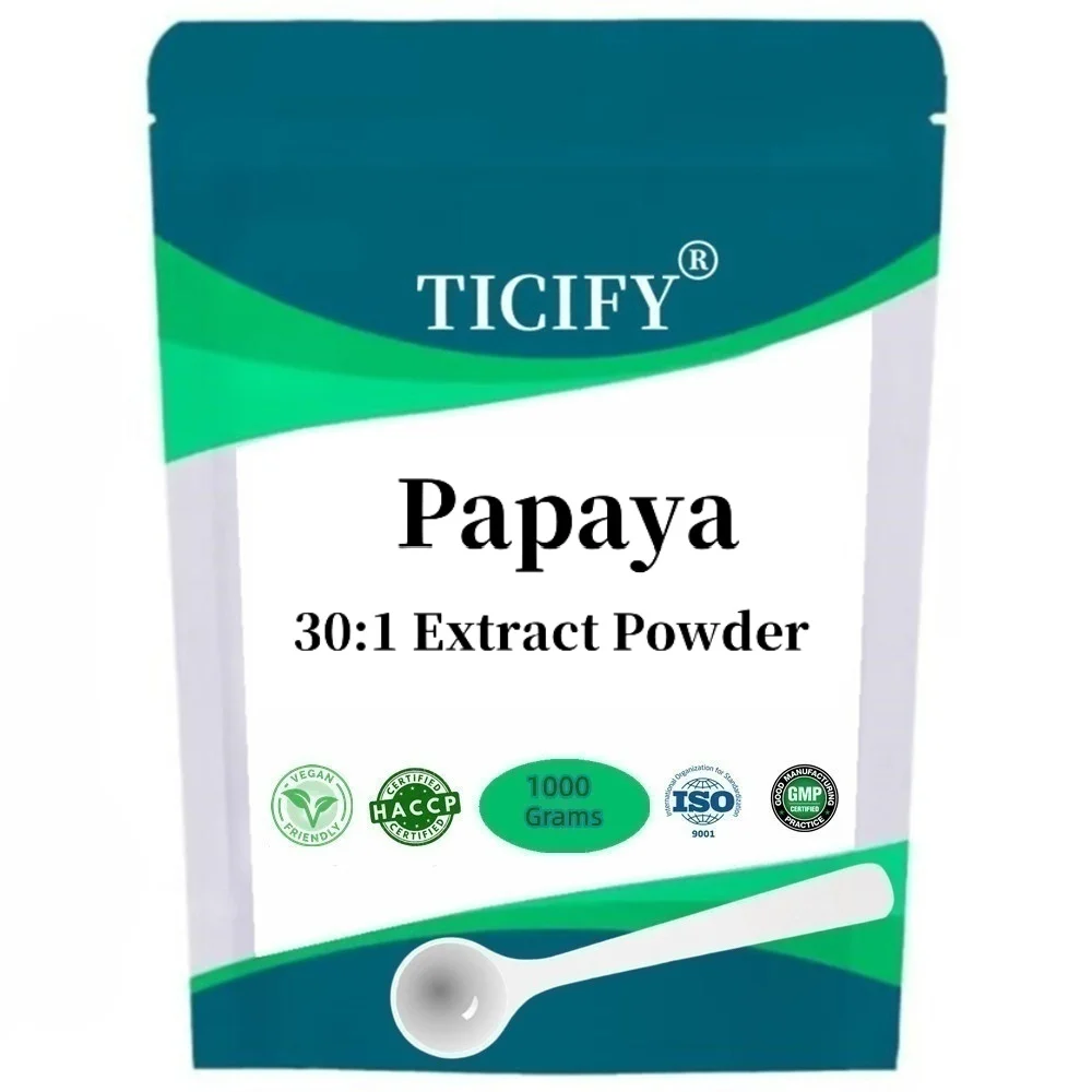 Papaya Extract Powder Papain Enzyme Pueraria Papaya Extract For Beauty Cosmetic Raw, Anti Aging