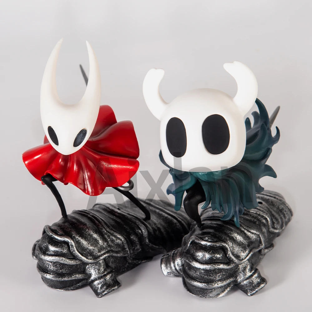 3pcs/set Hollow Knight Toys Anime Game Figure The Knight Action Figure Hornet/Quirrel Figurine Collectible Model Doll with Box