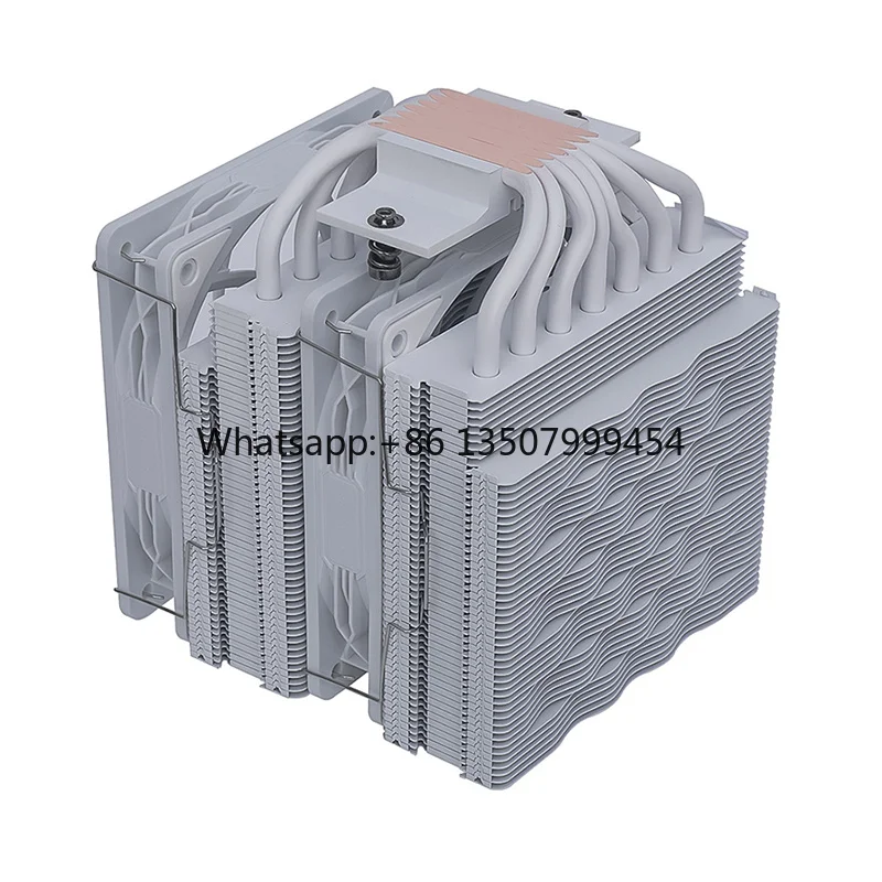 

7 Heat Pipe Double Tower Aluminum Fins PWM 2 ARGB Fans 120mm CPU Cooler LGA 2011 1151 for AMD AM3 AM5 Cooling for Processo