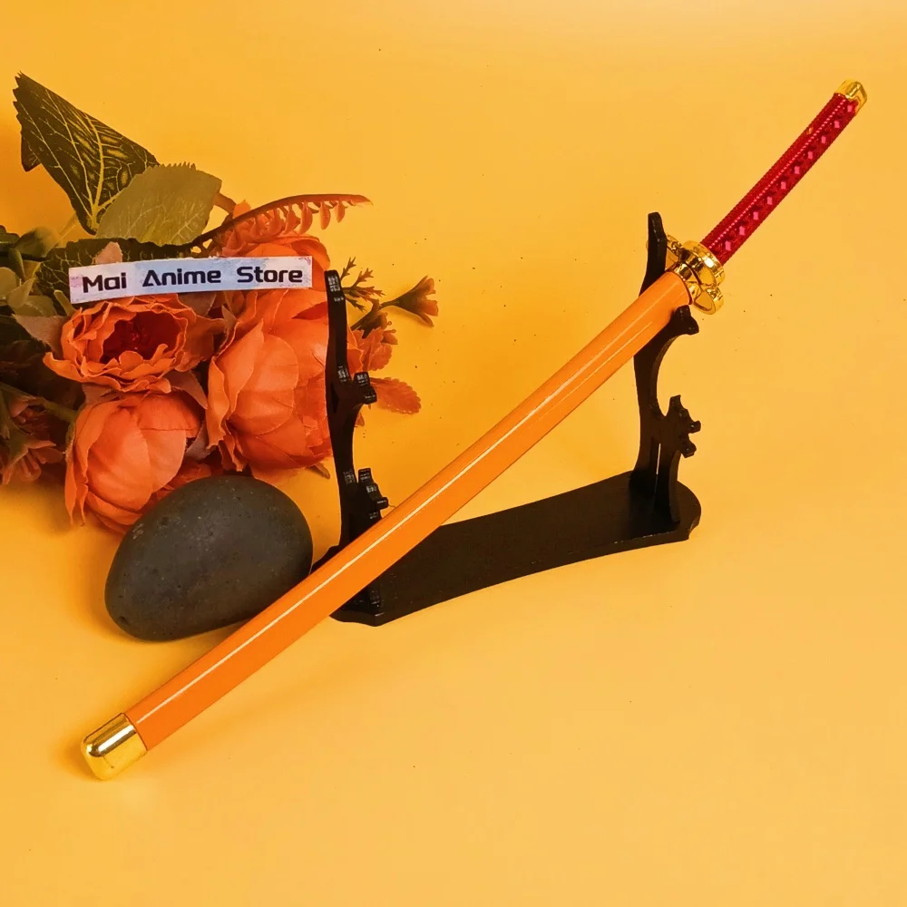 Couteau Ninja en acier Roronoa Zoro Katana, 10 pouces, sabre de samouraï Original en métal, épée Zoro, taille réelle, jouet Katana japonais, cadeau