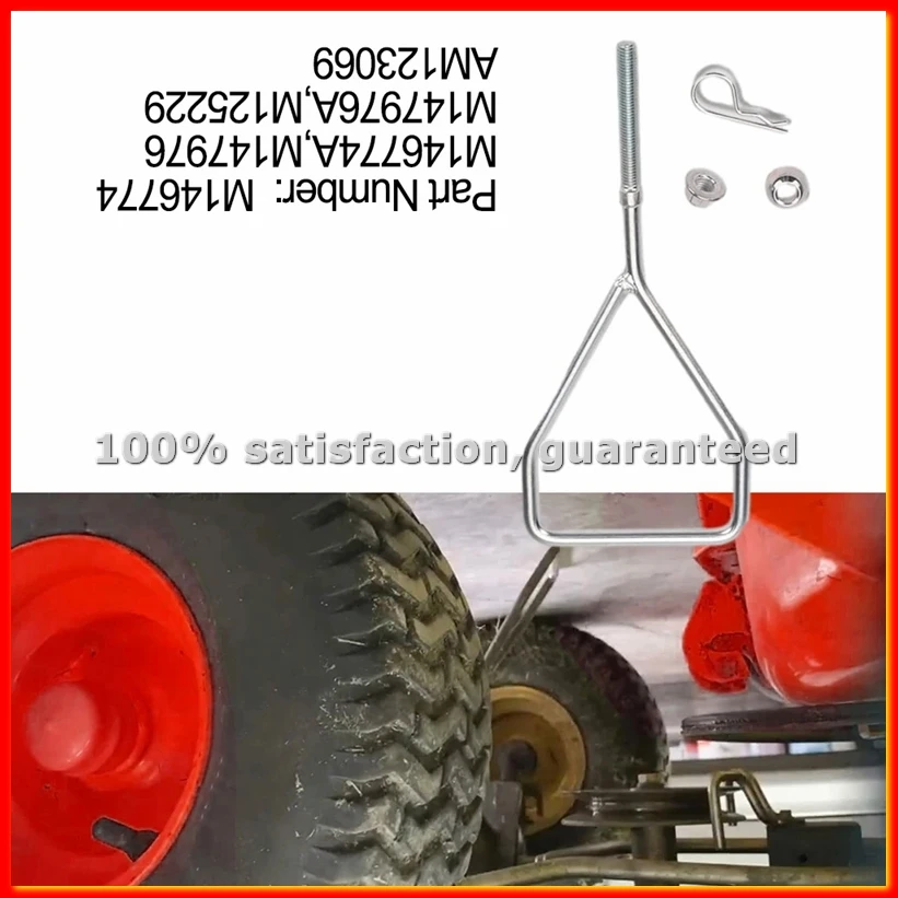 Front Windshield Kit Draft Hanger Arm Hardware Kit Fits for Mower and Lawn Tractor Deck Front Acccessories-A20R