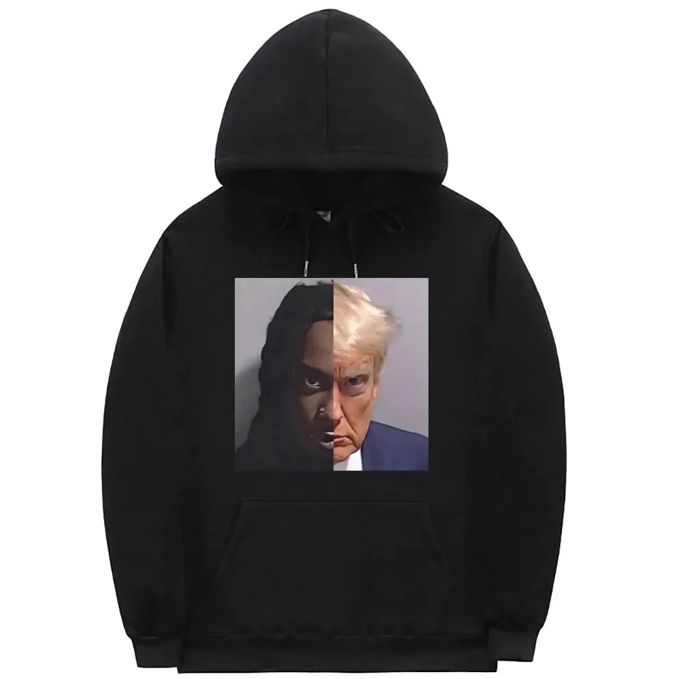 

Rapper Playboi Carti Donald Trump Graphic Hoodie Men Women Funny Rap Meme Narcissist Opium Whole Lotta Red Die Lit WLR Hoodies