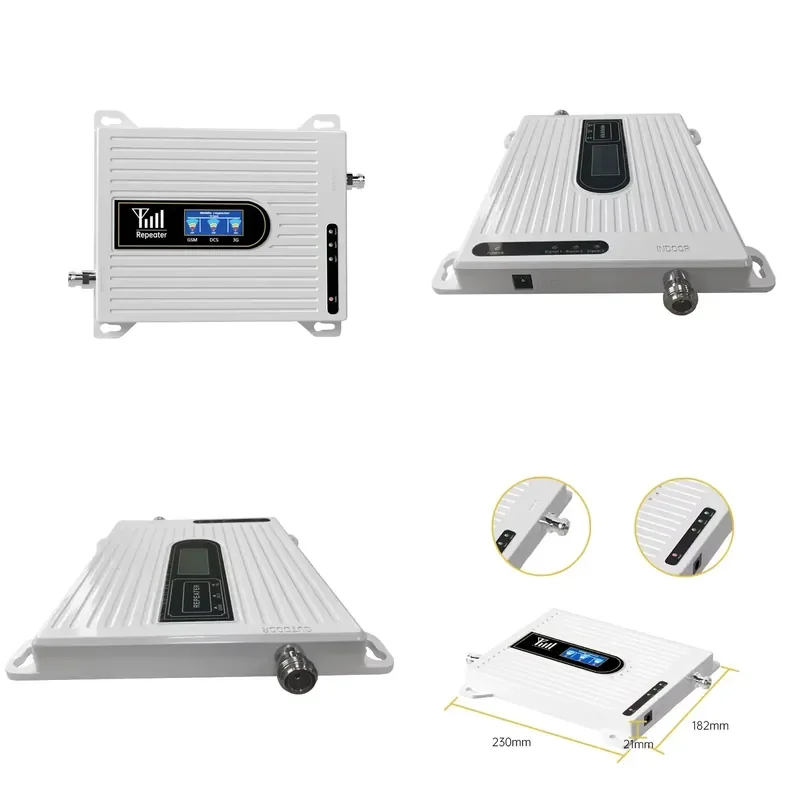 Triple Band 900 1800 2100 Mobile Signal Amplifier