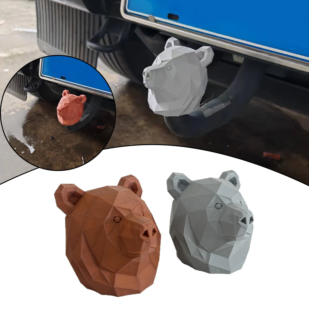 

Крышка шара сцепного устройства для рождественской елки, крышка с 3D-печатью для муфты буксирного шара, защита крючка для праздничного украшения