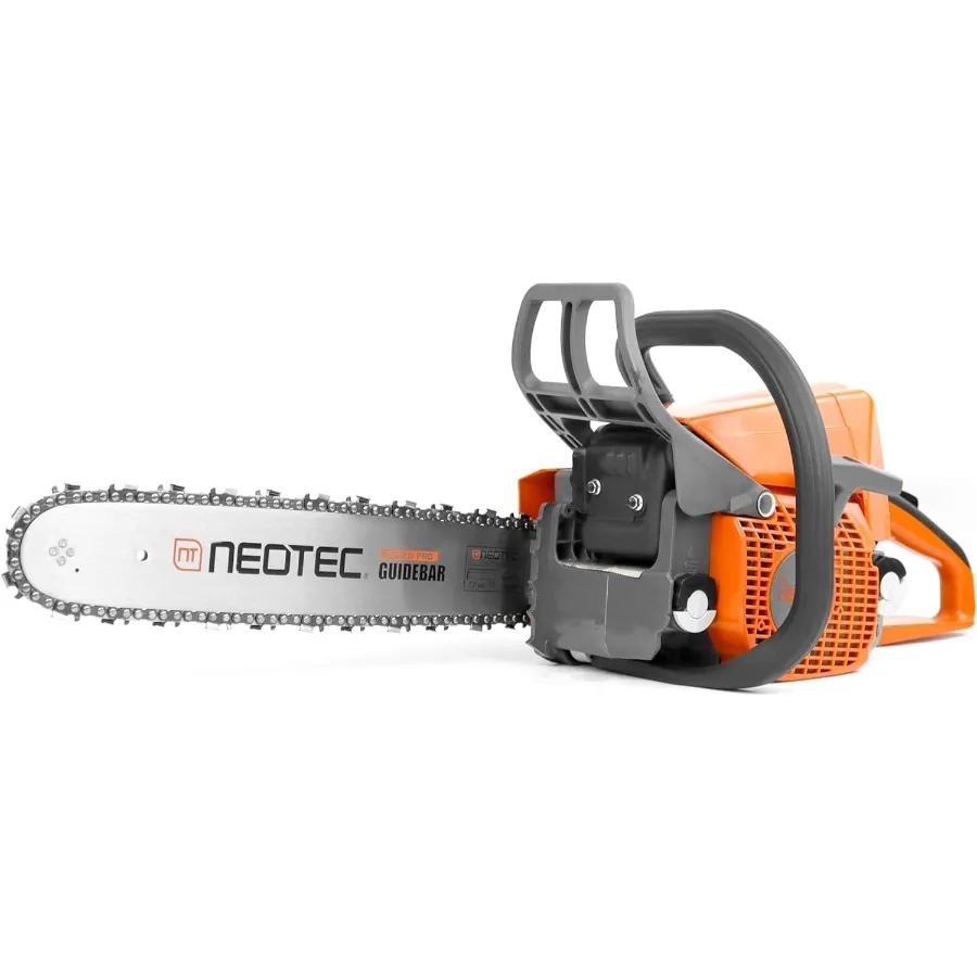 منشار غاز NEOTEC 45.4cc NS846 Powerhead مع شريط توجيه 16 بوصة وسلسلة 3.0 HP 2 24KW منشار سلسلة الطاقة متوافق تمامًا مع #1