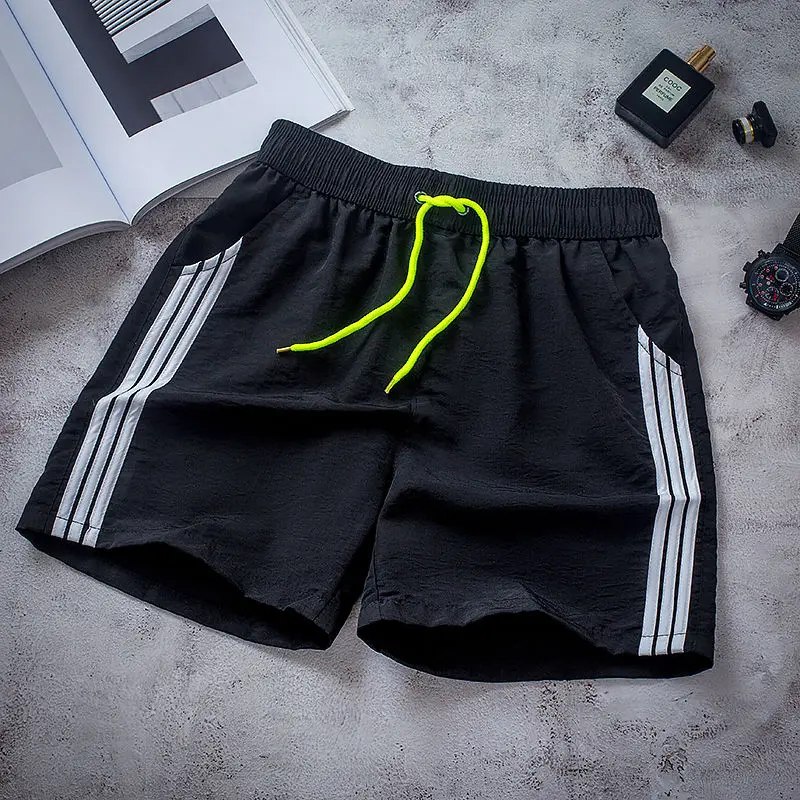 

Men's Sport orts Running Fitn Training Tee-quarter Length Qui Dry Breathable Summer Slim Fit Beach Pants